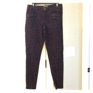 Democracy Ab Solution leopard skinny jean/pant